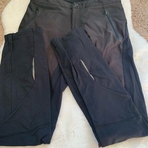 Lululemon Mens Pants Dark Gray Straight Leg Size 32 x 33 USEd